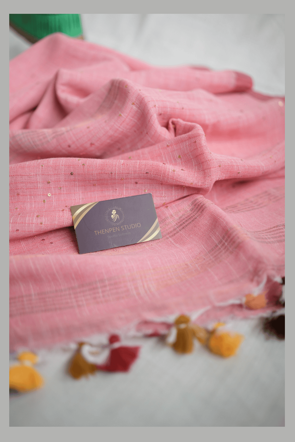 Sequence Linen Saree PLBP12