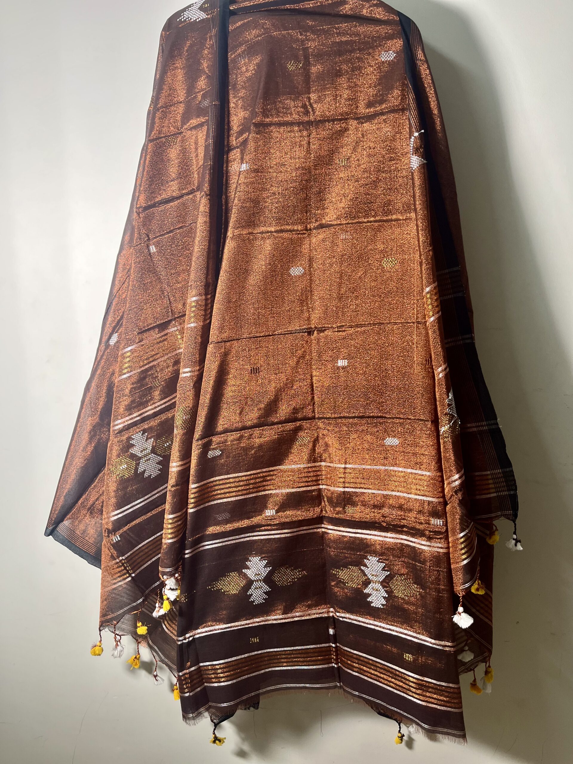 tissue linen salwar suit