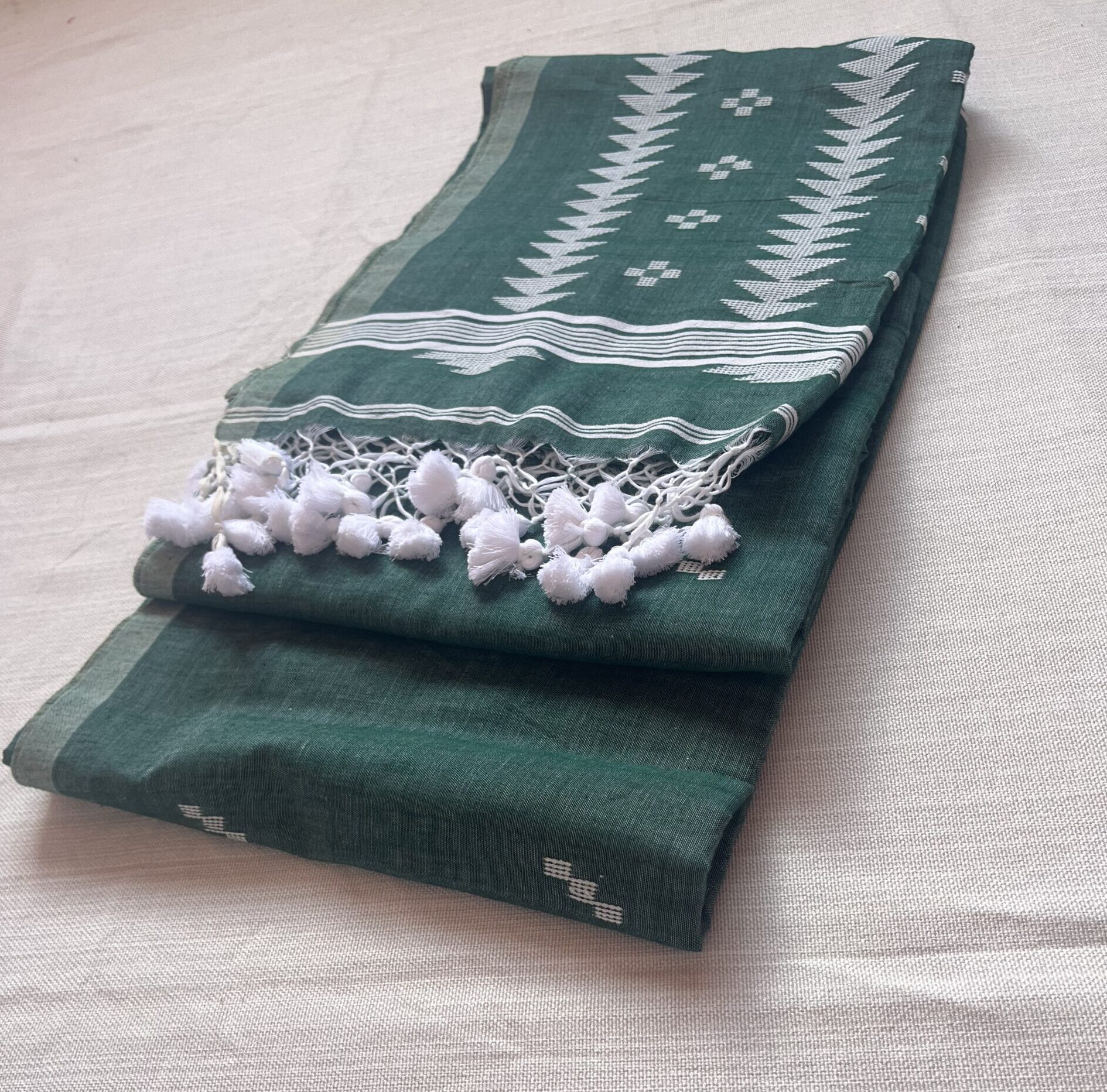 mulmul cotton handowen saree