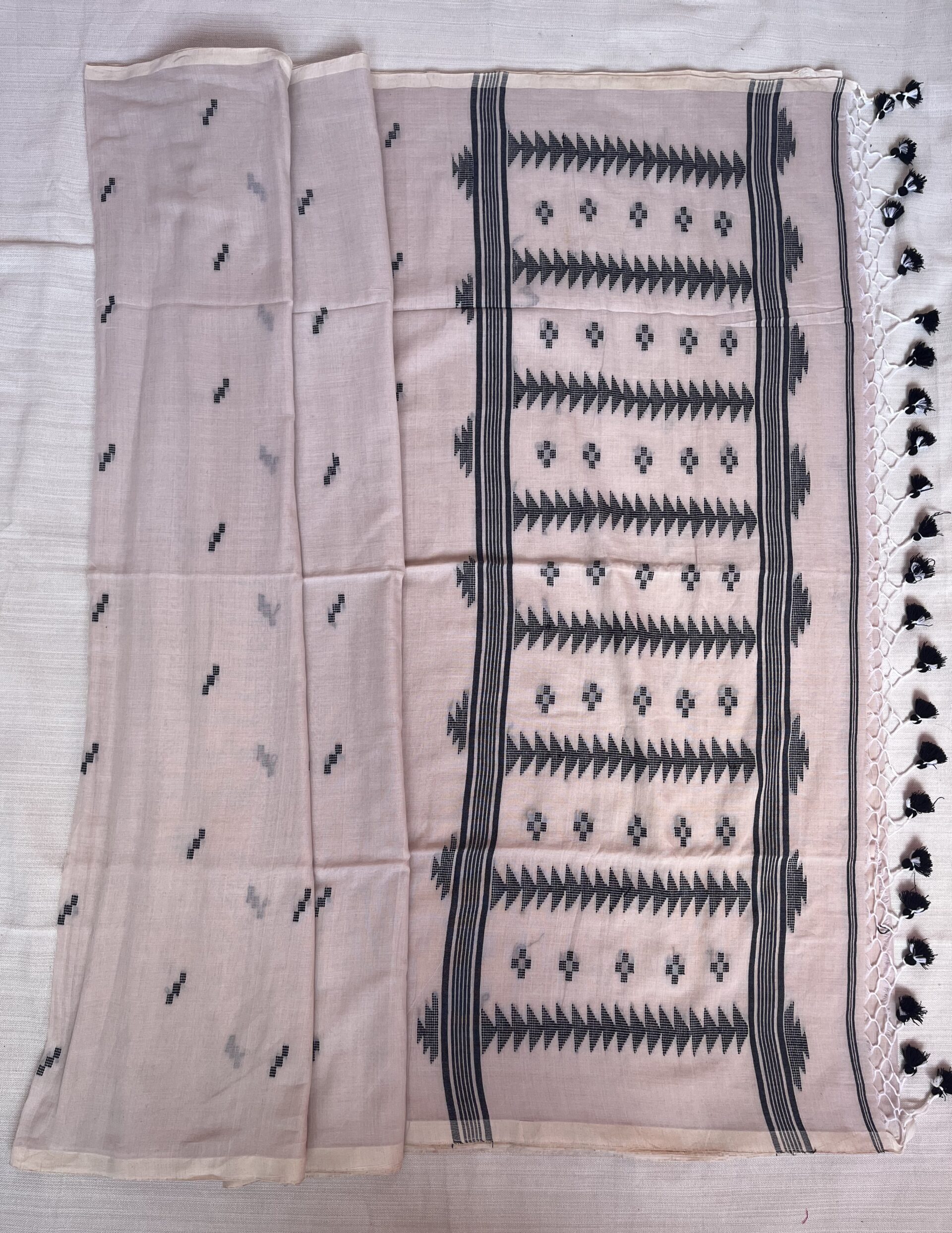 mulmul cotton handowen saree