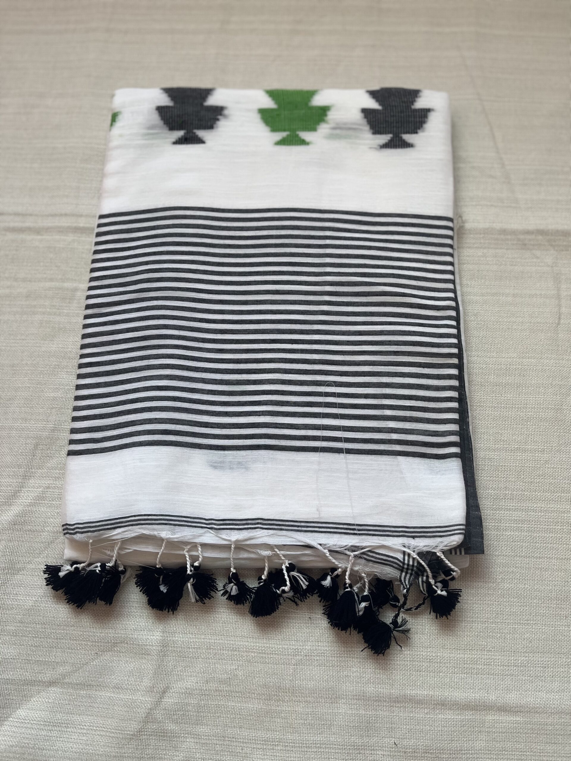 mulmul cotton handowen saree