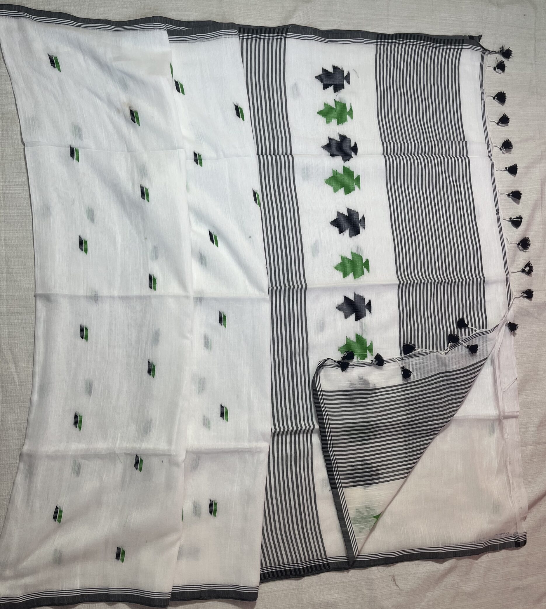 mulmul cotton handowen saree