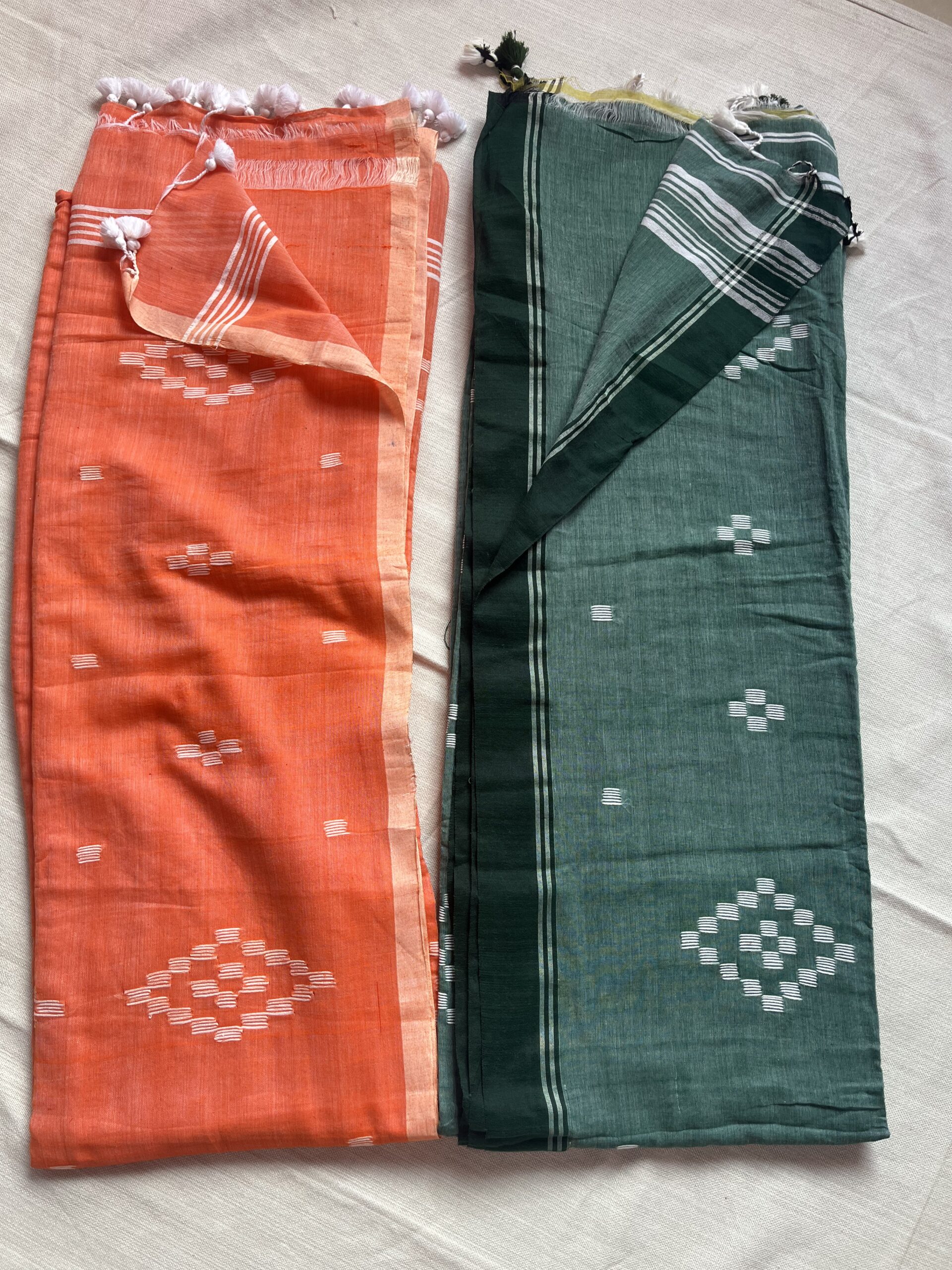 mulmul cotton handowen saree