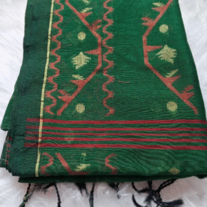 muslin cotton jamdhani saree