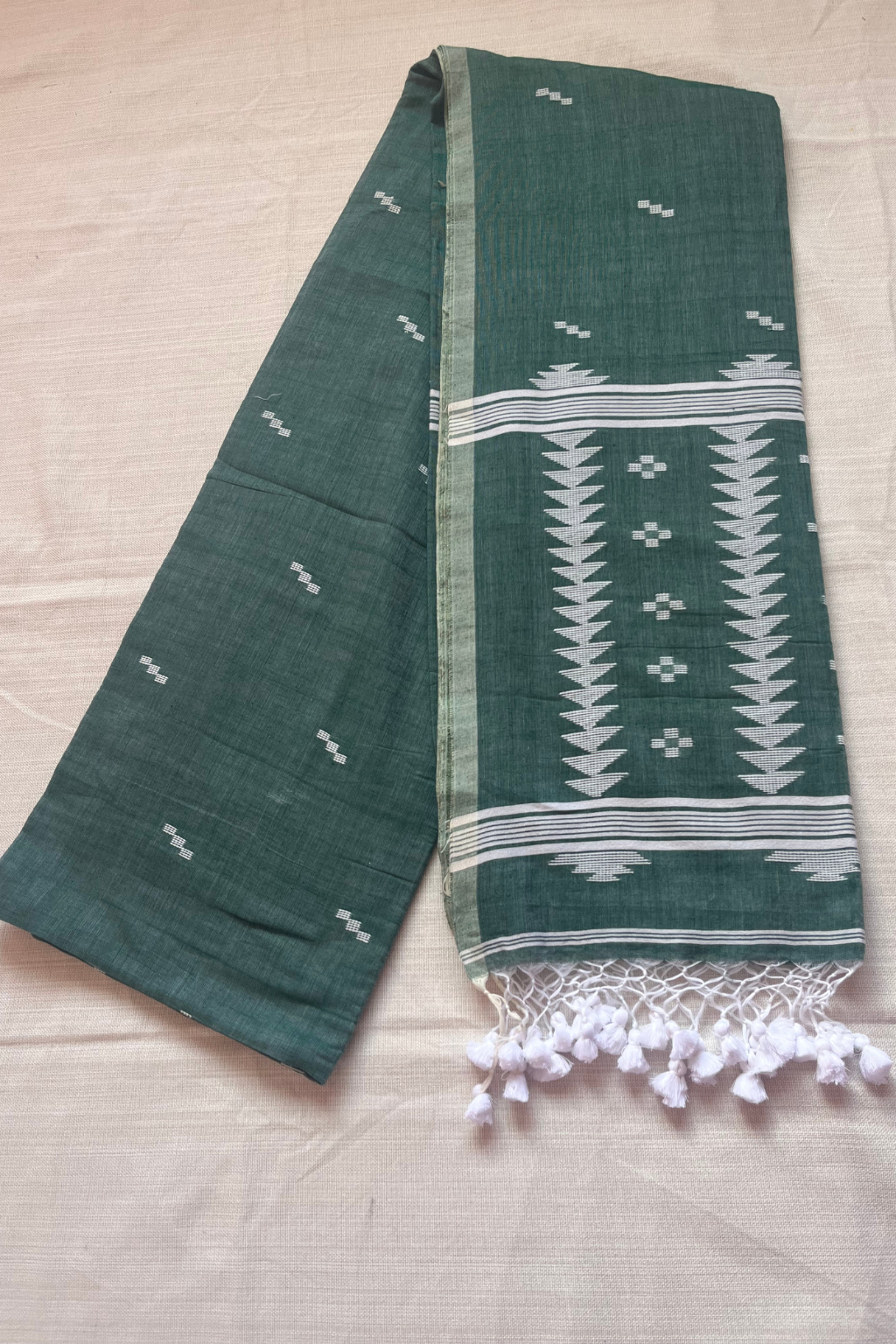 mulmul cotton handowen saree
