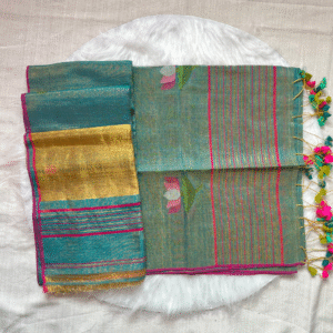 tissue linen salwar suit