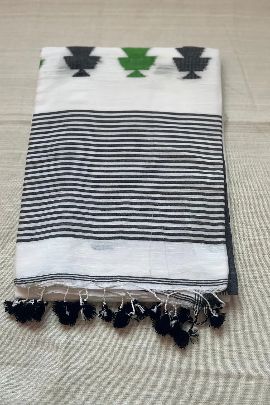 mulmul cotton handowen saree