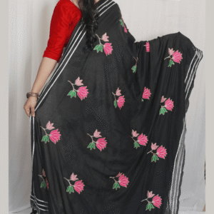 MulMul Cotton Embroidery Sarees MMCE06