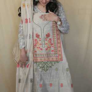 SILVER GRAY SALWAR