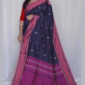 Pure Cotton With Handloom Pallu Sarees PCHP07
