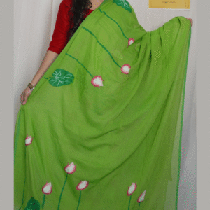 Handpainted Mulmul Cotton Sarees HPMMC06