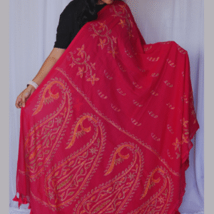 Mulmul Cotton Embroidery Saree MMCERP06