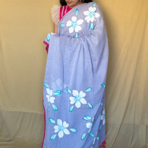 Lavender with floral print