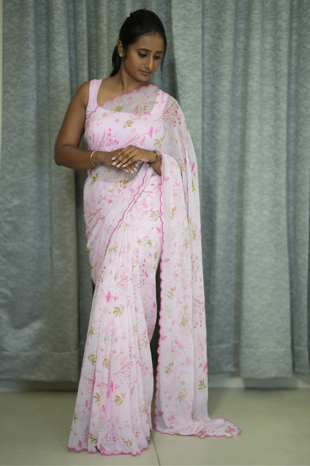 pink chiffon